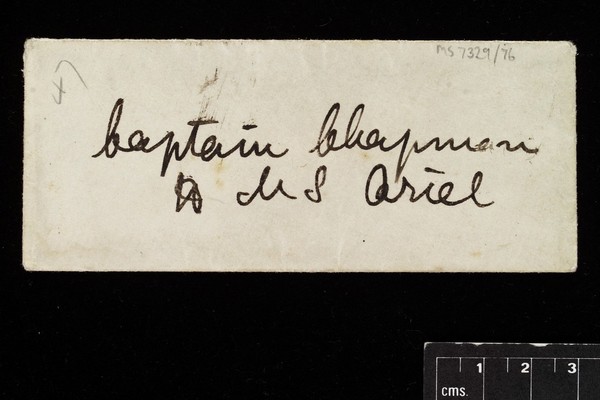 Letter from David Livingstone 1841 to 1865