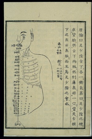 view Acu-moxa chart: Renmai (the Director Vessel), Japanese