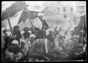 view Street-hawkers and shoemakers