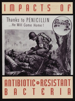 view Poster advocating the benefits of Penicillin