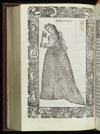 Habiti antichi, et moderni di tutto il mondo / Di Cesare Vecellio. Di nuouo accresciuti di molte figure. Vestitus antiquorum, recentiorúmque totius orbis. Per Sulstatium Gratilianum Senapolensis latinè declarati.