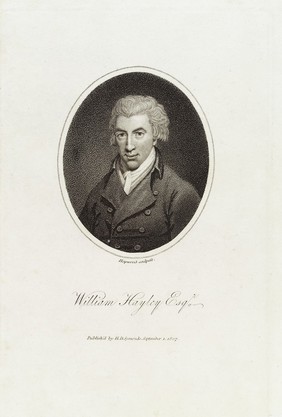 William Hayley. Stipple engraving by J. Hopwood, 1807.