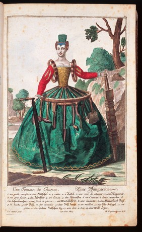 Une Femme de Charon with tools costume and apparatus