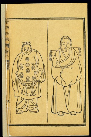 view Chinese woodcut: Various abscesses and tumours