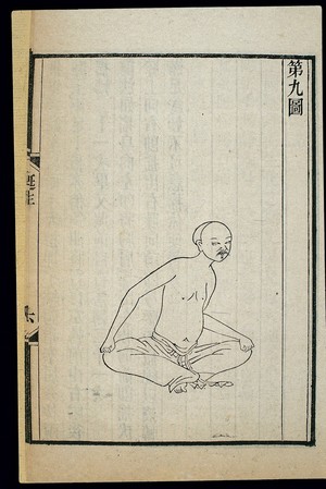 view Chinese woodcut: Life-prolonging nine revolutions, 9