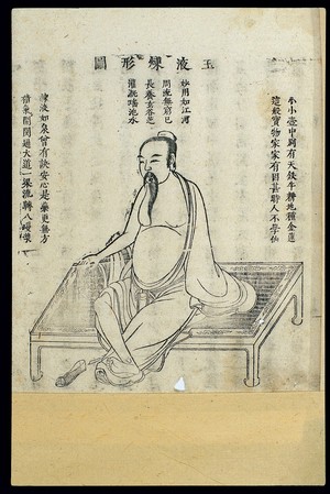 view Chinese woodcut: Daoist internal alchemy (15