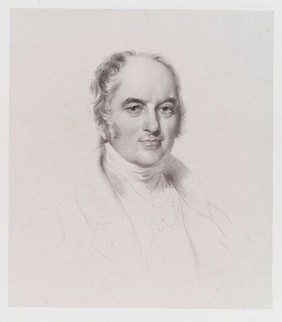 John Taylor, mining engineer and geologist. Lithograph after T. Lawrence.