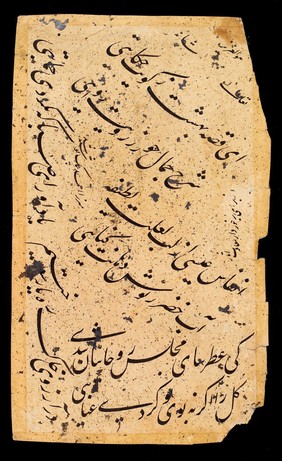 Example of Arabic text