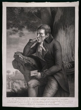 William Woodville. Stipple engraving by L.(?) Perrot, 1803, after Antoine Ansiaux.