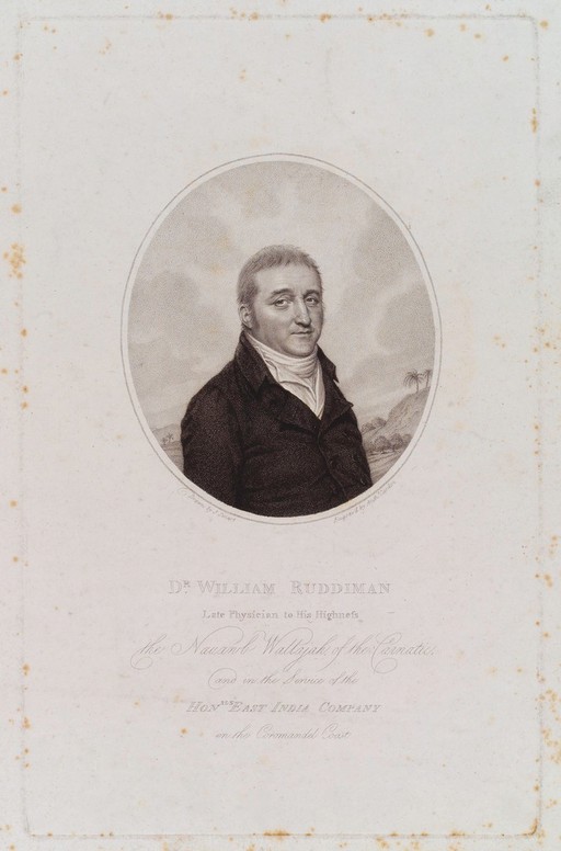 William Ruddiman, portrait