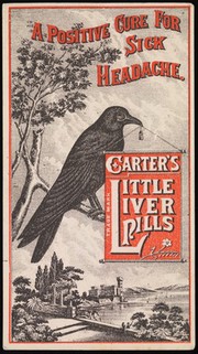 A positive cure for sick headache : Carter's Little Liver Pills / Carter Medicine Co.