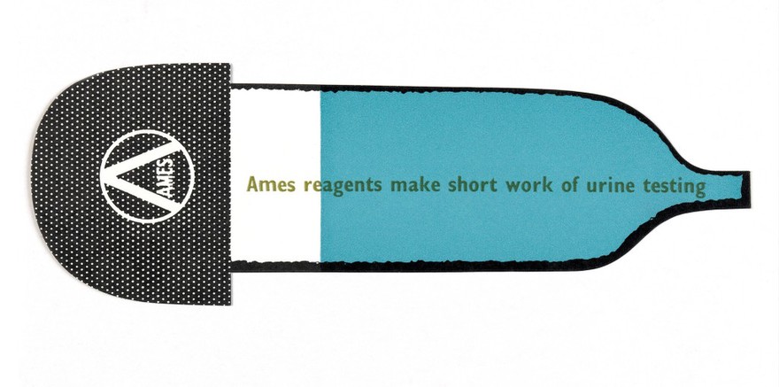 Ames reagents make short work of urine testing / Ames Company.