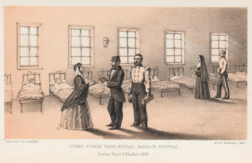 Eastern hospitals and English nurses : the narrative of twelve months' experience in the hospitals of Koulali and Scutari / by a lady volunteer.