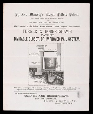 view Leflet advertising a Turner & Robertshaw toilet