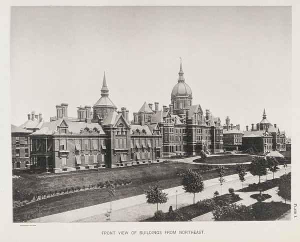Description of the Johns Hopkins Hospital / by John S. Billings.