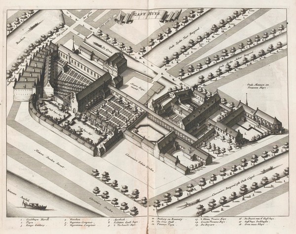Beschryvinge van Amsterdam, desselfs eerste oorspronk uyt den huyse der heeren van Aemstel en Aemstellant; met een verhaal van haar leven en dappere krijgsdaden; Amsterdams' kleyne beginselen, oudheyt, bemuring, en verscheyde vergrootingen ... van den beginne af, tot in ... 1691 toe / [By Arnoldus Montanus, Tobias van Domselaer, Isaak Commelin, D.O. Dapper, etc. ... op nieuws ... vermeerdert. Door Casparus Commelin.