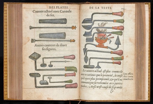 La methode curative des playes, et fractures de la teste humaine. : Avec les pourtraits des instruments necessaires pour la curation d'icelles. / Par M. Ambroise Paré.