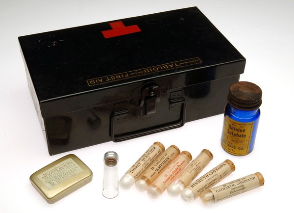 Tabloid First Aid Box: Burroughs Wellcome and Company product