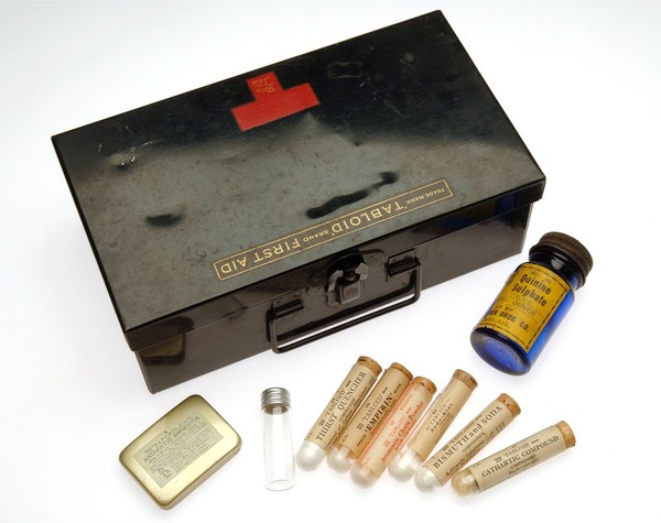 Tabloid First Aid Box: Burroughs Wellcome and Company product