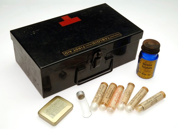 Tabloid First Aid Box: Burroughs Wellcome and Company product