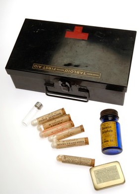 Tabloid First Aid Box: Burroughs Wellcome and Company product