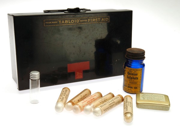 Tabloid First Aid Box: Burroughs Wellcome and Company product