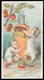 Ayer's cherry pectoral cures colds, coughs & all diseases of the throat and lungs / Dr. J.C. Ayer & Co.