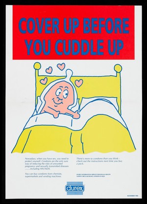 view Poster from Durex advertising safer sex, AIDS awareness and the use of condoms