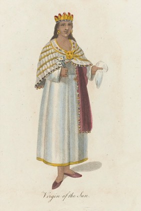 The costume of the inhabitants of Peru.