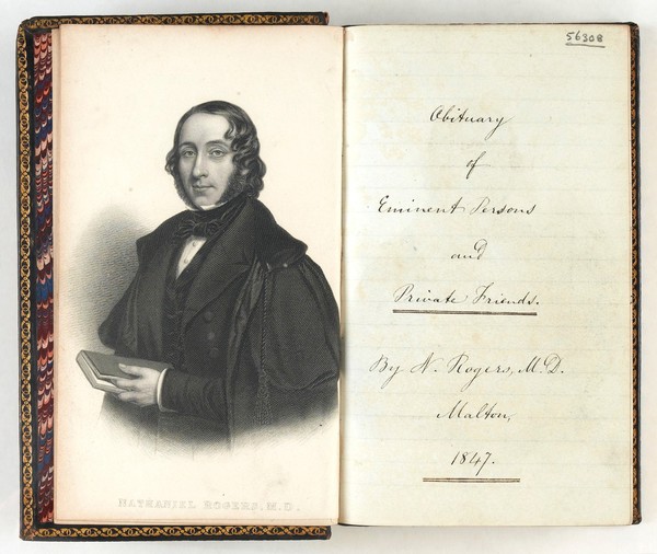 Obituary of eminent persons and private friends