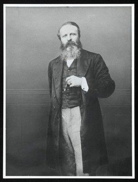 Portrait of William Henry Ackland (circa. 1825 - 1898), general practitioner of Bideford