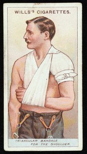 Triangular bandage for the shoulder / W.D. & H.O. Wills.