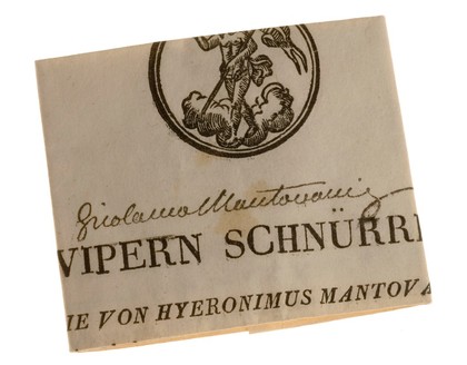 Vipern Schnurre.