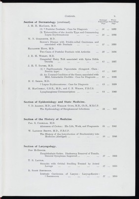 Proceedings of the Royal Society of Medicine, May 1932