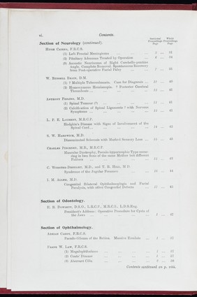 Proceedings of the Royal Society of Medicine, Nov 1931