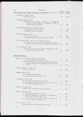 Proceedings of the Royal Society of Medicine, April 1932