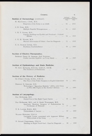 view Proceedings of the Royal Society of Medicine, May 1927