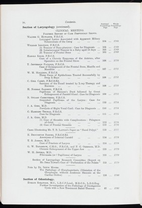 Proceedings of the Royal Society of Medicine, Sept 1927