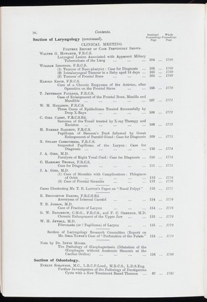 view Proceedings of the Royal Society of Medicine, Sept 1927