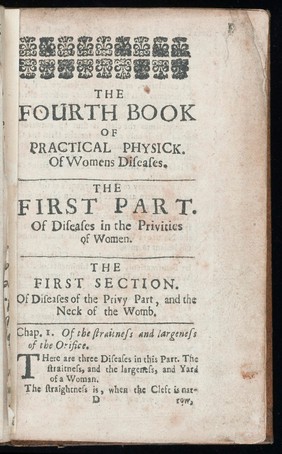 A directory for midwives: or a guide for women, in their conception, bearing, and suckling their children ... / [Nicholas Culpeper].