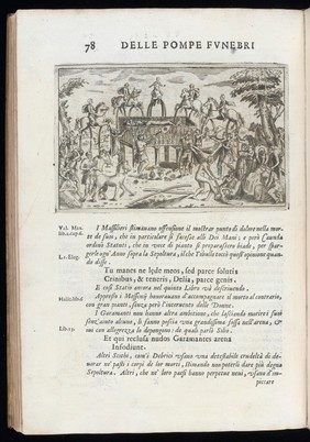 Pompe funebri. Di tutte le nationi del mondo. Raccolte dalle storie sagre, et profane / Dal Sr. Dottre. Francesco Perucci.