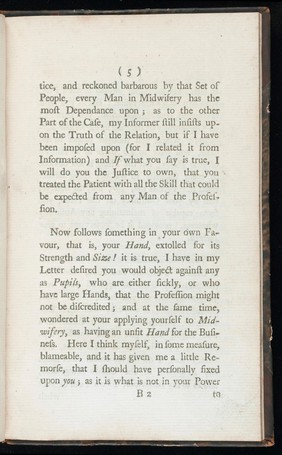 A second letter to Dr. Smelle [sic], and an answer to his pupil, confirming the impropriety of his wooden forceps ; as also of his method of teaching and practising midwifery / [William Douglas]