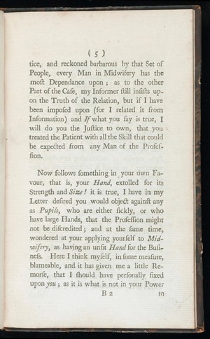 view A second letter to Dr. Smelle [sic], and an answer to his pupil, confirming the impropriety of his wooden forceps ; as also of his method of teaching and practising midwifery / [William Douglas]