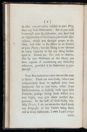 view A second letter to Dr. Smelle [sic], and an answer to his pupil, confirming the impropriety of his wooden forceps ; as also of his method of teaching and practising midwifery / [William Douglas]