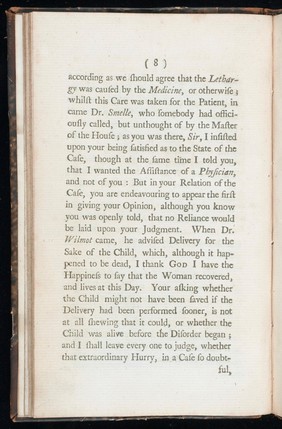 A second letter to Dr. Smelle [sic], and an answer to his pupil, confirming the impropriety of his wooden forceps ; as also of his method of teaching and practising midwifery / [William Douglas]