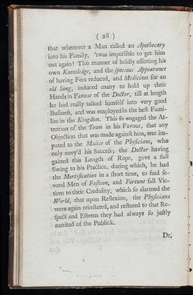 A second letter to Dr. Smelle [sic], and an answer to his pupil, confirming the impropriety of his wooden forceps ; as also of his method of teaching and practising midwifery / [William Douglas]