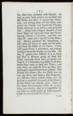 An answer to a late pamphlet intituled A letter to Dr. Smellie; shewing the impropriety of his new invented wooden forceps / [William Smellie]