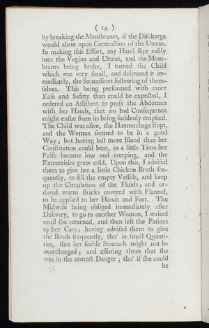 view An answer to a late pamphlet intituled A letter to Dr. Smellie; shewing the impropriety of his new invented wooden forceps / [William Smellie]