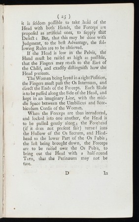 An answer to a late pamphlet intituled A letter to Dr. Smellie; shewing the impropriety of his new invented wooden forceps / [William Smellie]