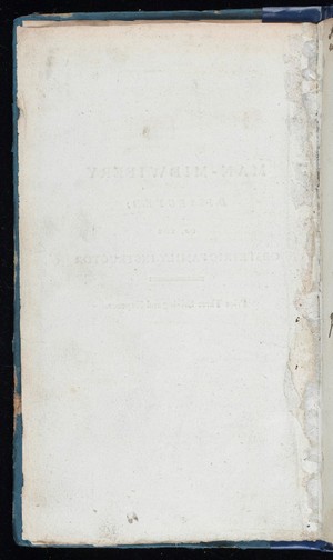 view Man-midwifery dissected ; or, the obstetric family-instructor ... In fourteen letters. Addressed to A. Hamilton ... Occasioned by certain doctrines contained in his letters to Dr. W. Osborn. By John Blunt